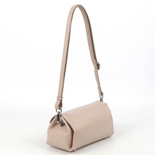 Женская кожаная сумка бочонок через плечо 0025-12 - Cidirro фото 3