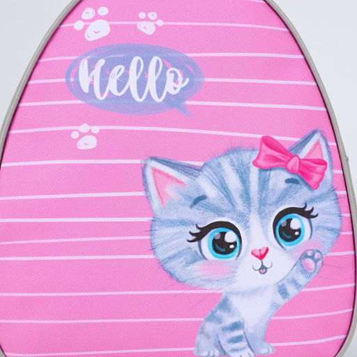 Рюкзак детский Котик с бантиком, р-р. 23*20.5 см - NAZAMOK KIDS фото 4