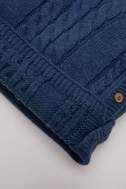 Комплект из 2 свитеров на пуговицах с длинными рукавами для маленьких мальчиков - Defacto фото 5