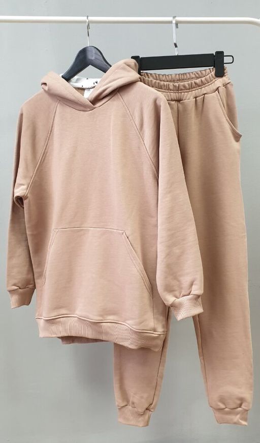 Футер 3х нитка КАЧЕСТВО ПЕНЬЕ костюм женский с брюками палаццо - Knitka wear фото 7