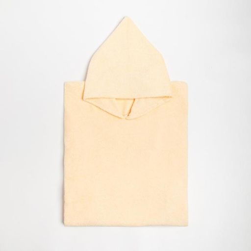 Полотенце-пончо Крошка Я Гномик, цвет молочный, размер 24-32, 100 % хлопок, 320 г/м2  фото 11