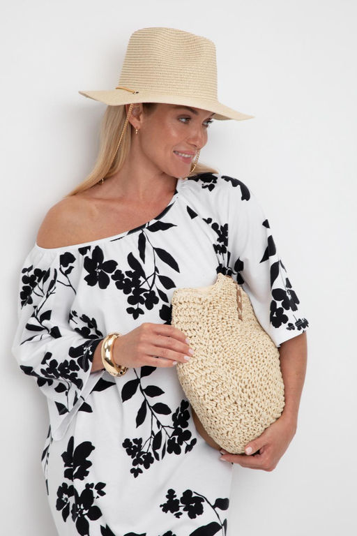 Платье Very Neat ЕВТ 5063 из хлопка белый  фото 5