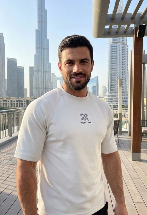 KM1898 Футболка (хлопок) БЕЛЫЙ