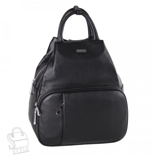 Рюкзак женский 670107 black Velina Fabbiano-Safenta в Новосибирске