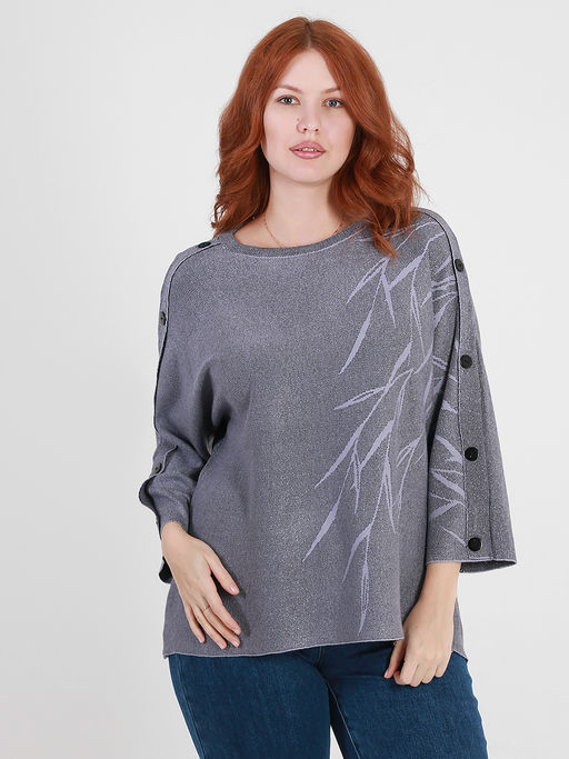 Серая кофта для работы с рисунком