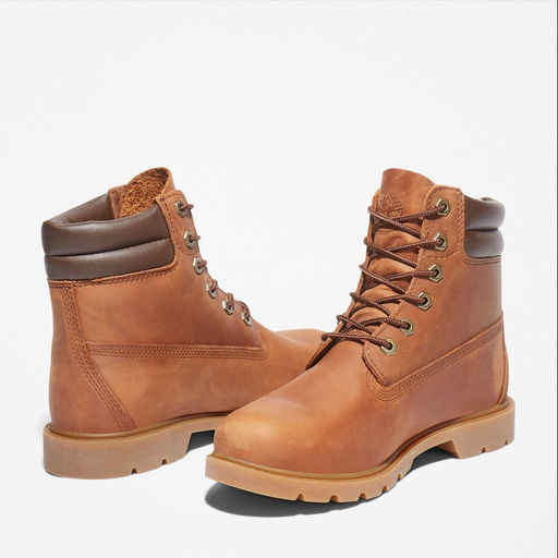 Ботинки Timberland 6 Inch Linden Woods WP коричневые  фото 3