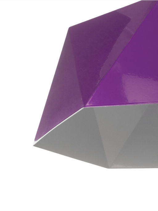 Светильник Edward, 1×40 Вт, Е27, 38×38×25 см, фиолетовый