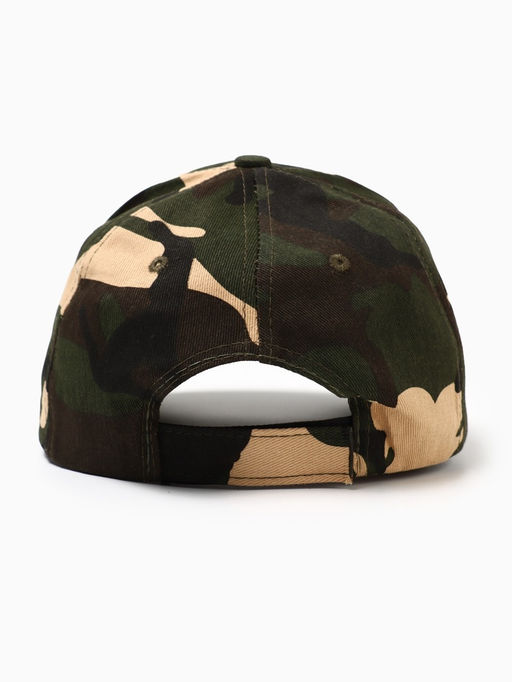 Кепка мужская MINAKU Камуфляж, 100% хлопок, размер 58, зелёная  фото 9