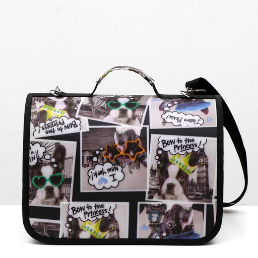 Сумка - переноска для животных, 31 х 20,5 х 23 см, микс цветов - Пижон фото 2