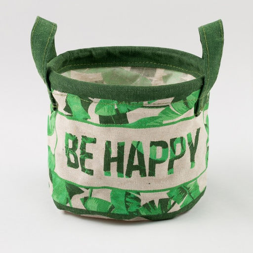 Текстильная корзинка Be Happy, 14×12 см