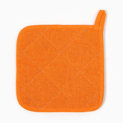 Прихватка Доляна Весна 17х17 см, 35% хл, 65% пэ, ватин 250 г/м2  фото 3