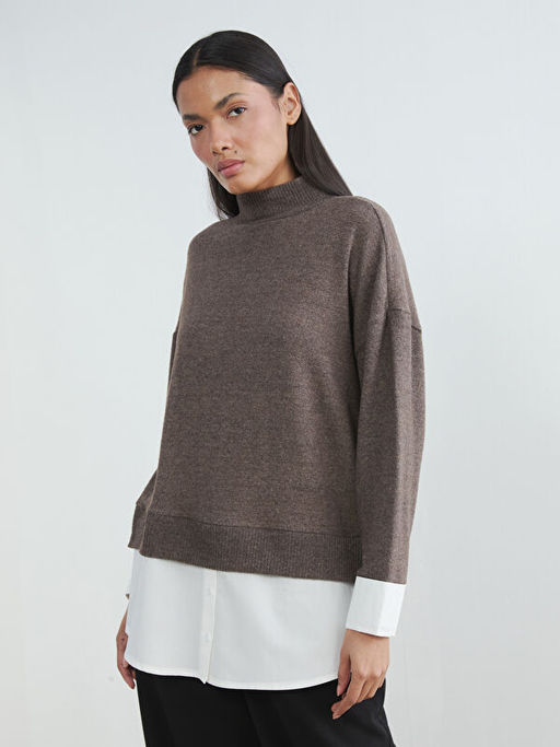 Soft Touch Oversize Kad?n Sweatshirt Tunik