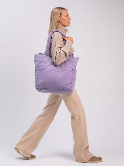 Сумка-шоппер Зима бежевый - Yollochka фото 13