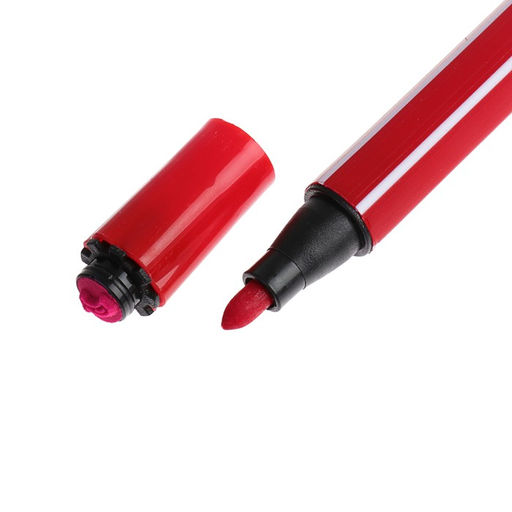 Фломастеры 6 цветов «Полоски», толстые, в блистерной упаковке, вентилируемый колпачок