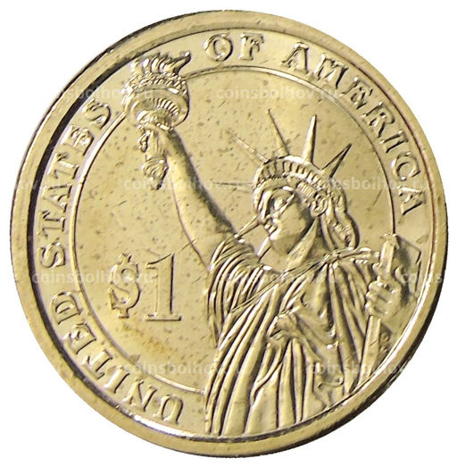 Монета 1 доллар 2013 года D США Уильям Мак-Кинли 25-й президент США