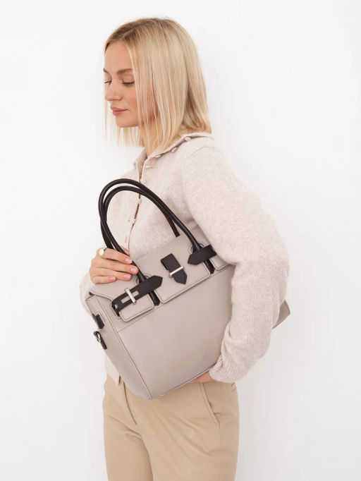 Сумка 1081M apricot coffee Polina&Eiterou