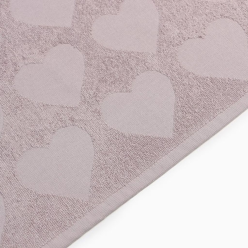 Полотенце махровое Love Life Hearts 70*140 см, светло-розовый, 100% хл, 450 гр/м2 - Lovelife фото 4