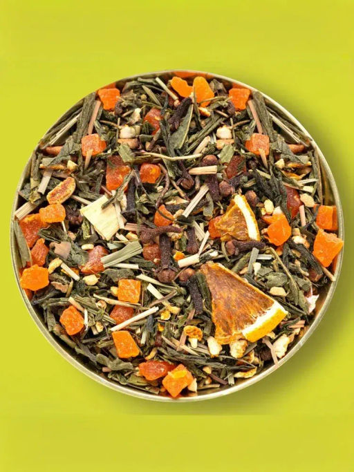 Чай Апельсин-имбирь (зеленый) 500 гр