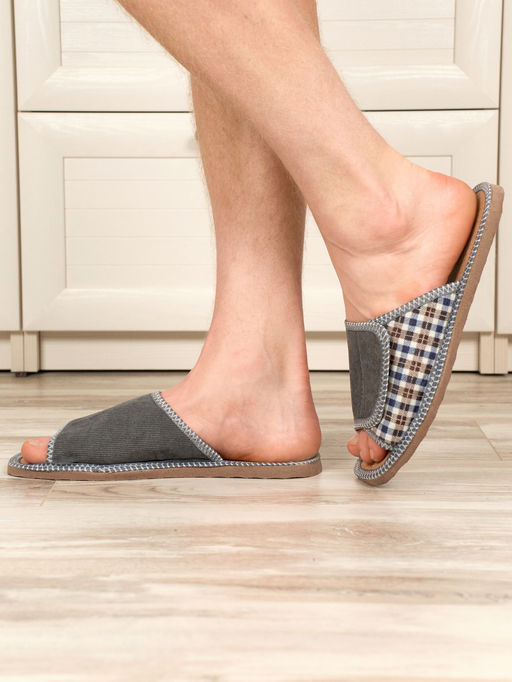 Тапочки мужские арт.124п вельвет