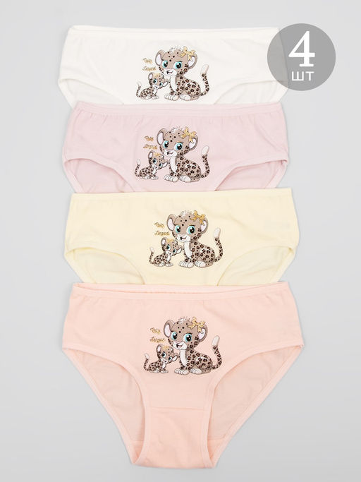 Трусы для девочки 4 шт