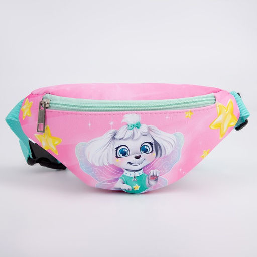 Сумка детская поясная NAZAMOK kids Собака 20 см х 10 см х 6 см  фото 5