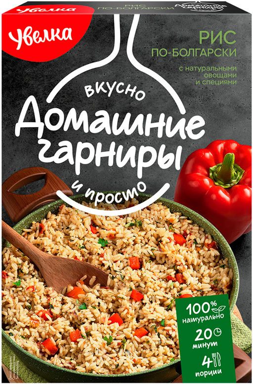 У Крупа с натур ингредиентами Рис по-болгарск 150г