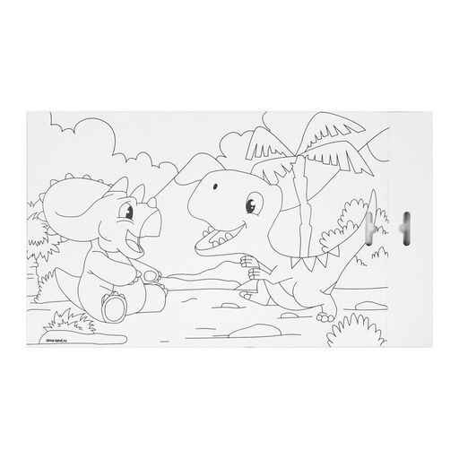 Аппликация пайетками Динозавры в джунглях + 5 цветов пайеток по 7 грамм - Школа талантов фото 3