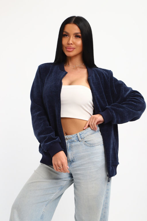 Бомбер на молнии 001