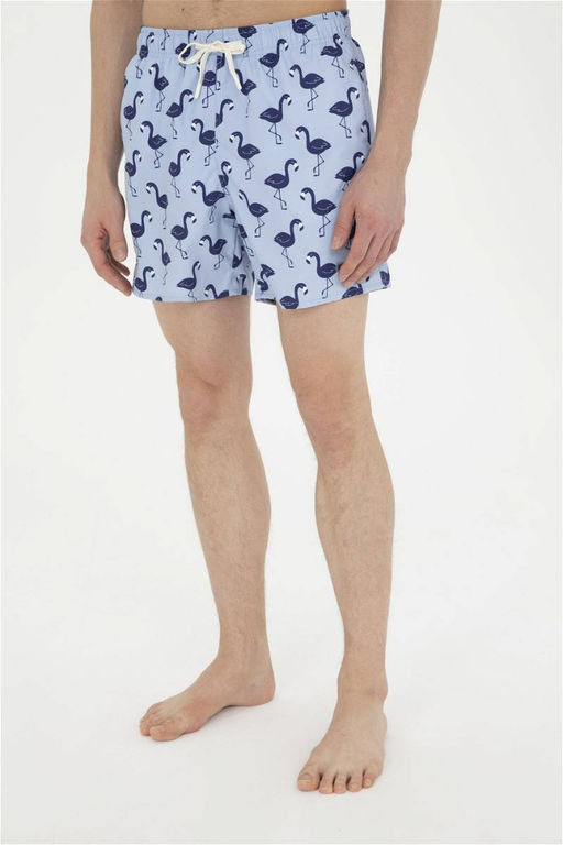 Мужские голубые шорты для плавания Неожиданная скидка в корзине - U.s. polo assn фото 2