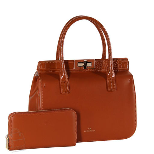 Сумка женская  012305014 brown Chisbella/30 в Новосибирске