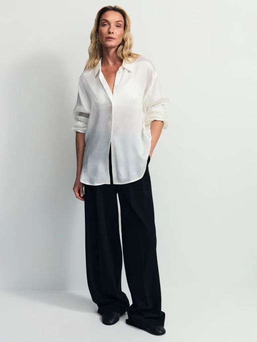 Базовая атласная блузка / Zarina