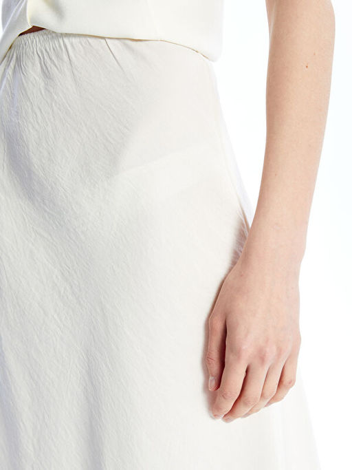 Beli Lastikli Modal Kar???ml? Etek