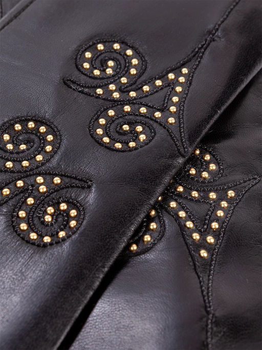 Перчатки женские ш+каш. F-IS0018 black - Eleganzza фото 7