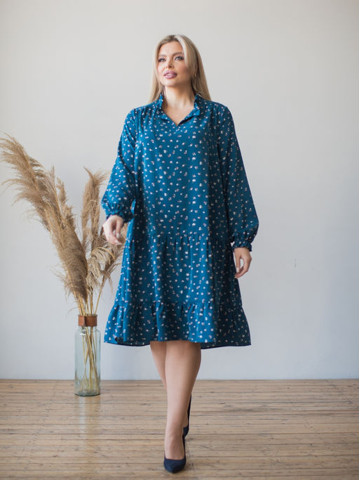 Платье 1394 морская волна - Novita фото 8