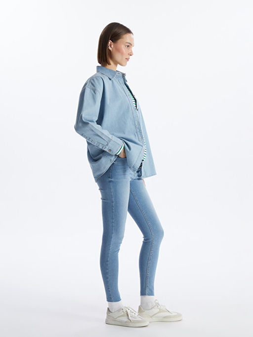 Mercury Skinny Fit Kad?n Jean Pantolon