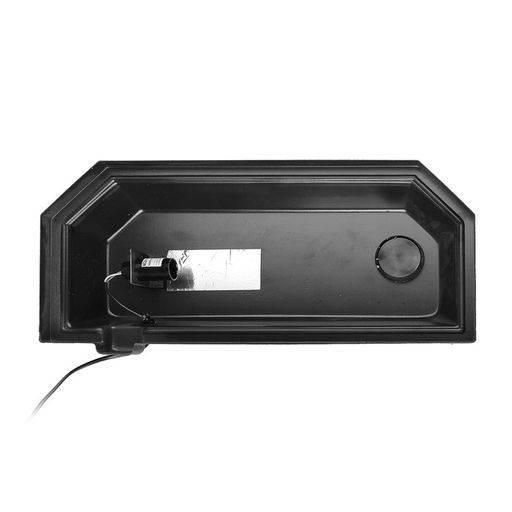 Аквариум Панорамный с крышкой, 30 литров, 46 х 20 х 33/38 см, чёрный - Пижон фото 6