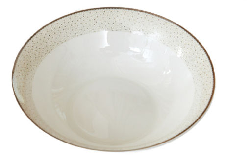 Тарелка суповая JEWEL Бисер 23 см (костяной фарфор)