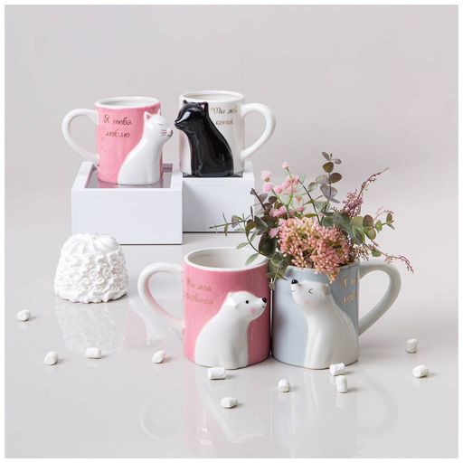 НАБОР КРУЖЕК LEFARD ЛИСИЧКИ 400МЛ  фото 4