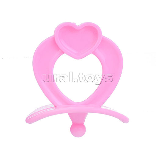 Набор аксессуаров для куклы (набор посуды, горшок, столик для кормления) в пакете