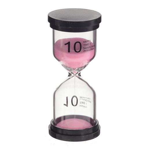 Часы песочные (10 мин.), L4,5 W4,5 H10,5 см, 5в.