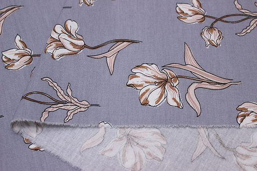 Сатин Калерия, ш.2.35м, хлопок-100%, 120гр/м.кв - Купава фото 5