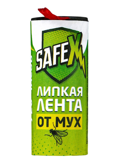 Цена за 2 шт. Липкая лента от мух SAFEX 5 шт.  фото 7