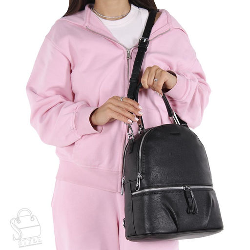 Рюкзак женский 69135 black Velina Fabbiano-Safenta  в Новосибирске