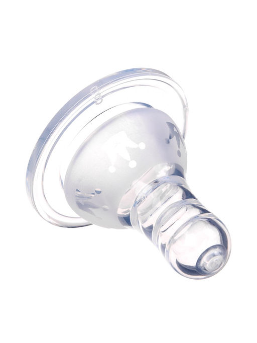 Соска на бутылочку M&B «Корона», антиколиковая, классическое горло, от 6 мес., быстрый поток, 2+1 шт