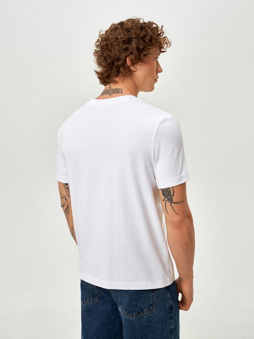 10100510015 Футболка муж. Bert белый - Concept club фото 3