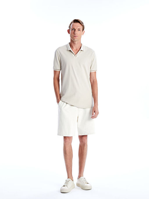 Polo Yaka K?sa Kollu Pike Erkek Ti??rt