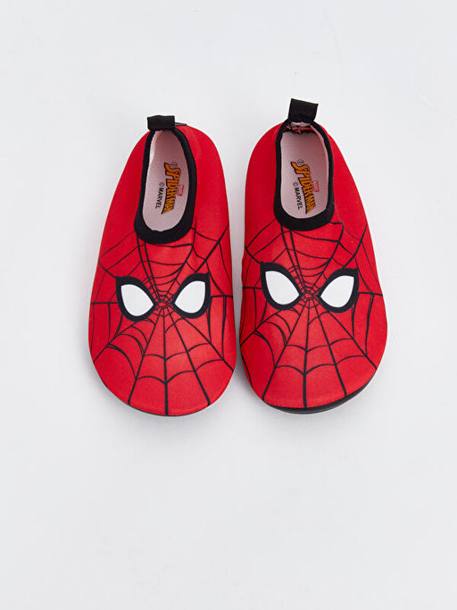 Spiderman Bask?l? Erkek ?ocuk Deniz Ayakkab?s? - Waikiki фото 3