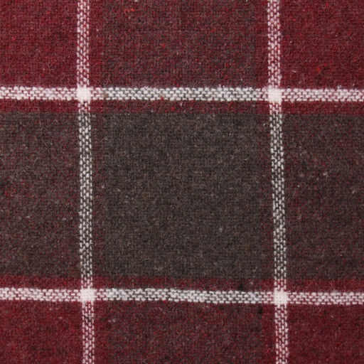 Плед Palermo 140х200см, 15S/SOFA, бордо/каст/бел, шерсть 20%, пан 40%, пэ 40% - Влади фото 2