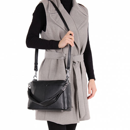 Сумка 9910Y black Polina&Eiterou