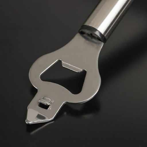 Открывашка Доляна Fargo, 18.5×4.5×2 см, нержавеющая сталь, серебристый